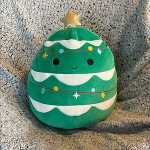 Squishmallow Christmas Tree Plush